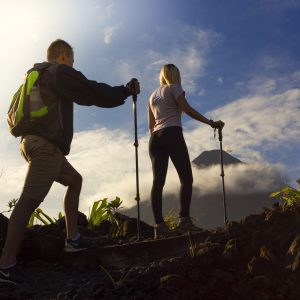 Expedition to Arenal Volcano - Colada 1968.