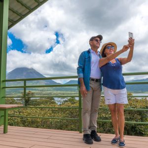 Arenal Volcano National Park through the Arenal Lake